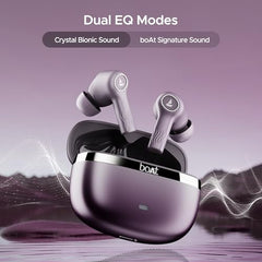 boAt 2026 Launch Nirvana Ion TWS Earbuds (Lunar Black) | Massive 120 Hours Playtime, Quad Mics ENx™ Tech, Multipoint Connectivity, In-Ear Detection, Dual EQ Modes, and BEAST™ Mode