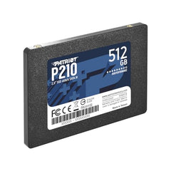 Patriot Memory P210 512GB Internal SSD SATA 3 2.5 Solid State Drive P210S512G25