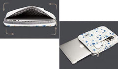 MOCA Laptop Sleeve Case 15-15.6 inch, Shockproof Protective Computer Sleeve Cover with Accessories Pocket, Water Resistant Compatible for MacBook Dell HP Acer Asus Lenovo
