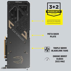 ZOTAC Gaming GeForce RTX 5070 Twin Edge OC Graphics Card - Black | 12 GB | GDDR7 | Dual Fan | SFF Ready | IceStorm 2.0 Advanced Cooling | ZT-B50700H-10P | Only Graphics Card with 5 Year Warranty