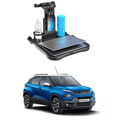 Oshotto (FT-01) Car Back Seat Food Dining & Laptop Tray with Portable Organizer & 360 Degree Rotating Phone/Tablet Holder Compatible with Hyundai Venue 2026