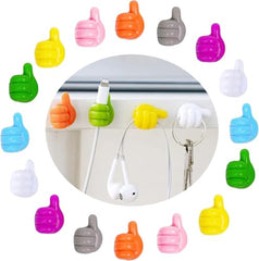 Shivstor 15 Pack Self Adhesive WallHook Heavy DutyHook for Hanging Without Drilling Transparent Nail Free StickyHook Strong Wall Hanger Set of 15 FlowerHook for Kitchen Bathroom Home Storage