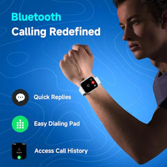 REDMI Watch Move 1.85 Premium AmoLED,14 Day Battery,Best Accuracy,Dual Core Processor Smartwatch (Black Drift Strap, Free Size)