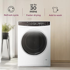 Godrej 9 Kg 5 Star with 5 Years Comprehensive Warranty, Steam Wash, Digi Inverter Motor, 1400 RPM Spin Motor, Fully Automatic Front Load Washing Machine (WFEON ZUS 9014 5.0 IDCRM GLWH, Glacial White)