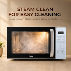 Haier 22L Convection Microwave Oven with KIDS Special Recipes (HIL2201CSSH,Silver)