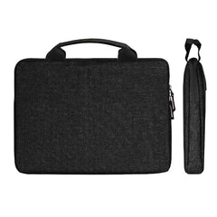 Amazon Basics Laptop Bag Sleeve Case Cover Pouch with Handle for Men & Women | 15.6 Inch Laptop with Padded Laptop Compartment | Zipper Closure | Water Repellent Nylon Fabric (Black)
