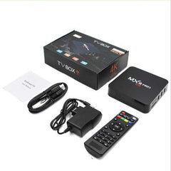 MANYCAST® Mini PC with DDR3 2 GB RAM 16 GB ROM, Android 10.0, RK3318 Quad-Core 64bit Cortex-A53, WiFi 2.4 Ghz,