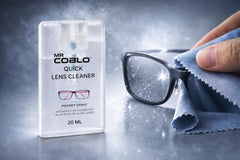 Mr Coblo Pocket Lens Cleaner Spray with Microfiber Cloth