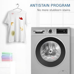 Bosch 10.5/6 KG Inverter Fully Automatic Front Load Washer Dryer (WNA2E4U1IN, 1400 RPM, 14 Wash Programs, LED touch display, Wash & Dry in 60 Mins, Cast Iron Grey)