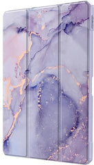 ProElite Case for iPad Air 11 Inch M4/M3/M2 2026/2025/2024, iPad Air 10.9 inch 5th/4th Gen & iPad Pro 11 inch 4th/3rd Gen 2022 case Cover, Transparent Smart Flip Cover with Pencil Holder, Lavender