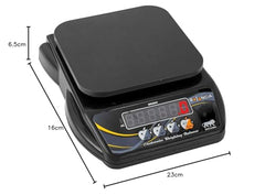 SKADIOO Kitchen Weighing Machine | 10 Kg Capacity | Digital Weighing Machine with Adapter | Weight Scale for Food | Kitchen Scale for Home, Shop & Commercial Use