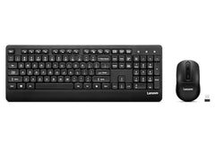 Lenovo 110 Keyboard & Mouse Wired Combo| Waterproof Exoskeleton | Splash Proof Keys| 1600 DPI Full Size Mouse | Non-Slip Scroll Wheel| One-touch Co-pilot key| Adjustable Keyboard Stand | 3 Yr Warranty