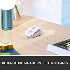 Logitech Signature M650 Wireless Mouse - for Small to Medium Sized Hands, 2-Year Battery, Silent Clicks, Customisable Side Buttons, Bluetooth -Graphite
