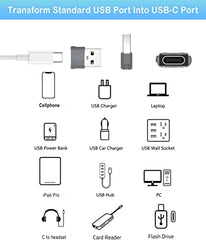Sounce 2-in-1 8 Pin to 3.5mm Audio & Charging Splitter – Dual Port Adapter Cable for Music, Power, Headsets, Speakers & More – White