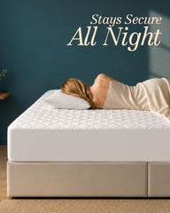 Utopia Bedding Waterproof Mattress Protector, Cotton Terry Fabric, King Size, Brown, Breathable & Elastic Fitted