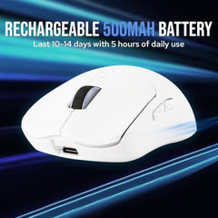 Aula SC580X Tri Mode Gaming Mouse, PAW3325 Sensor, 10000DPI, 1000Hz