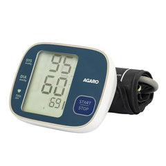 AGARO Automatic Portable Digital Blood Pressure Monitor for Home Use with Large LCD Display, Upper Arm Cuff, Accurate BP & Pulse Rate Monitoring, Memory Storage, Easy Key touch Operation