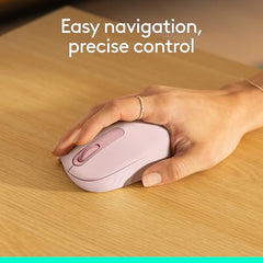Logitech M196 Compact Ambidextrous Bluetooth Wireless Mouse - Off White