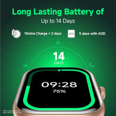 REDMI Watch Move 1.85 Premium AmoLED,14 Day Battery,Best Accuracy,Dual Core Processor Smartwatch (Black Drift Strap, Free Size)