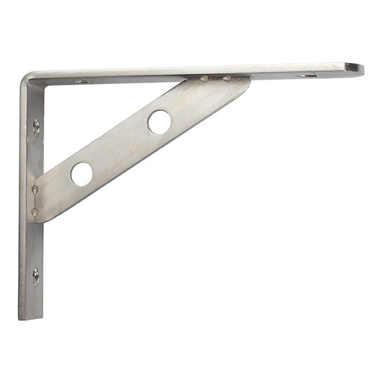 SYGA Stainless Steel Solid Thickened Triangular Bracket Wall-Mounted Rack Partition Support Layer Plate Support Bracket(4MM-150MM-LONG)