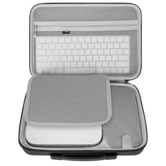 GEEKRIA Mini PC Hard Shell Travel Case, Compatible with Apple 2020/2023 Mac mini M2 M1 Chip Computer Carrying Bag (Dark Gray)