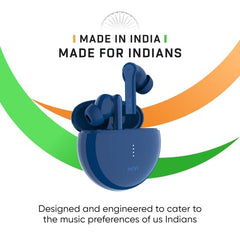 Mivi DuoPods B4 Ear Buds Wireless, 50H Playtime, ENC, 13mm, Bluetooth 5.1