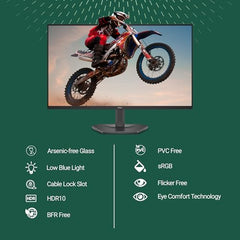 Dell SE2726HG 27" (Smartchoice) FHD Gaming Monitor | 240Hz Fast IPS | 0.5ms Response | AMD FreeSync Premium | HDR10 | 99% sRGB | Eye Comfort Certified | HDMI 2.1 & DP 1.4 Ports | Tilt Stand | Black