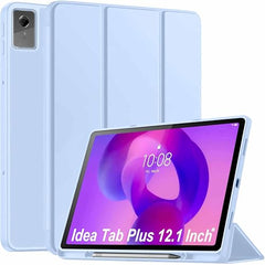 ProElite Cover for Lenovo Idea Tab Plus 12.1 inch 2025 case Cover, Soft Flexible Flip Case Cover for Lenovo Idea Tab Plus 12.1 inch 2025 [Recoil Series] - Black