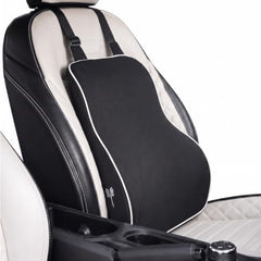 Grin Health Mini Back Support Cushion for Lumbar Support & Back Pain Relief, Backrest for Car Seat, Lower Back Cushion for Office Chair, Driving, Travel Backrest Pillow