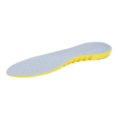 SYGA Memory Foam Orthotic Insoles Shoe Pads Running Shoe Inserts Breathable Insoles for Men Women (Grey,Blue,Yellow)