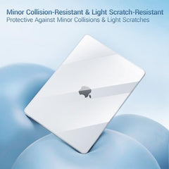 MOSISO Compatible with MacBook Pro 13 inch Case M2 2025, 2024, 2023, 2022-2016 A2338 M1 A2251 A2289 A2159 A1989 A1708 A1706, Plastic Hard Shell&Keyboard Cover&Screen Film&Storage Bag, Serenity Blue