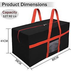Storite Nylon Extra Large Size 129 L Multipurpose Underbed Storage Bag