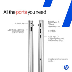 HP 15, AMD Ryzen 3 7320U (8GB LPDDR4, 512GB SSD) FHD, Micro-Edge, 15.6"/39.6cm, Win 11, M365 Basic(1yr), Office24, Silver, 1.59kg, fc0499AU, AMD Radeon Graphics, 1080p FHD Camera Laptop