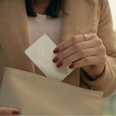 Satechi FindAll Wallet Card, Find My Compatible Tracker, Desert Rose