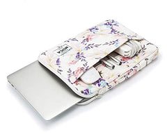 MOCA Laptop Sleeve Case 15-15.6 inch, Shockproof Protective Computer Sleeve Cover with Accessories Pocket, Water Resistant Compatible for MacBook Dell HP Acer Asus Lenovo