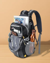 Wesley Spartan Unisex Travel Hiking Laptop Bag fits Upto 17.3 inch with Raincover and Internal Organiser Backpack Rucksack College Backpack