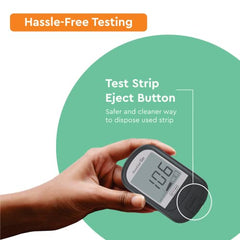 ARKRAY Glucocard G+ Advance glucometer machine | FREE 50 Individually Packed Test Strips + 25 Trustlet Lancets + 1 Lancing device | Designed with Japanese Technology