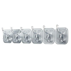 Shivstor 15 Pack Self Adhesive WallHook Heavy DutyHook for Hanging Without Drilling Transparent Nail Free StickyHook Strong Wall Hanger Set of 15 FlowerHook for Kitchen Bathroom Home Storage