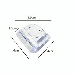 SYGA Set of 12 Transparent C Shape Baby Safety Corner Gaurd Baby Proofing Corner Protector