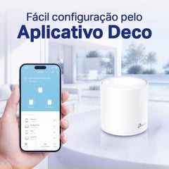 TP-Link Deco X50(1-Pack) AX3000 Whole Home Dual Band Mesh Wi-Fi 6 System, WiFi Router, AI-Driven, Coverage up to 2500ft², Connect up to 150 Devices, Easy Setup, Alexa and Google Home Compatible