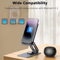 Portable Mini Bluetooth 5.3 Speaker with Stereo Sound and Deep Bass