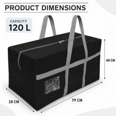 Storite Nylon Extra Large Size 129 L Multipurpose Underbed Storage Bag