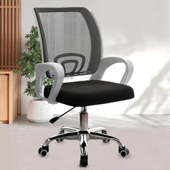 Casa Haus Italia Premium Leatherette Office Chair for Work | Boss Chair, Ergonomic Executive, Luxurious Cushioned Arms & Seat, 2 Point Back Massager, Heavy Duty Metal Base (Burgundy)