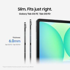 Samsung Galaxy Tab S10 FE [Smartchoice], S Pen in-Box, 27.7 cm (10.9 inch) Display, AI Writing, Desktop Mode, Pre Loaded Pro Apps, 8 GB RAM, 128 GB Storage, Wi-Fi Tablet, Gray