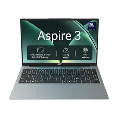 Acer Aspire 3 AI PC Intel Core Ultra 5 115U, 16GB DDR5 RAM/512GB SSD, 15.6" FHD IPS Display, Win 11Home, Steel Grey, 1.72 Kg, A325-55, Backlit Keyboard, Thin & Light Laptop
