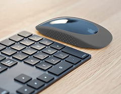 Oboe Silicone Case Cover Protective Skin Compatible With Apple Magic Mouse 1/2 and Magic iPad Mouse (Black)