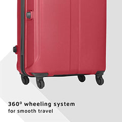Safari Thorium Neo 8 Wheels Spinner Set of 3 Trolley Bags, Hard Case Polycarbonate, 360° Wheeling Carry on & Check-in Luggage for Men & Women, Suitcase for Travel, Trolley Bags for Travel, Dusk Green
