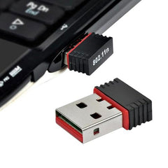 MLD 300Mbps USB WiFi Adapter, Wireless LAN Network Card Adapter Stick USB 2.0 Dongle for Desktop Laptop PC Windows 10 8 7 XP MAC OS MWA-101 (Plug-and-Play for Windows 10) -4Pcs