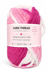 yarn thread company Wool, Plush & Cuddly, Chenille Yarn Supersoft Hand Knitting Wool Ball, (1 Ball/100 Gram Each) Ball Suitable for Craft, Babywear, Baby Blankets, (Parrot Green)