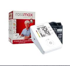 Rossmax CH155 Blood Pressure Machine Digital,Swiss Design Automatic BP Machine Accurate BP Monitor, Easy-to-Use, (White)